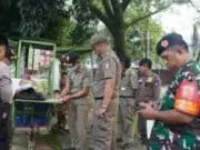 Satpol PP Jaring Puluhan PKL di Kawasan Puspemkab Tangerang