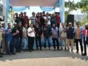 Para Pekerja PLTU Unit 9-10 Suralaya Gelar Halal Bihalal