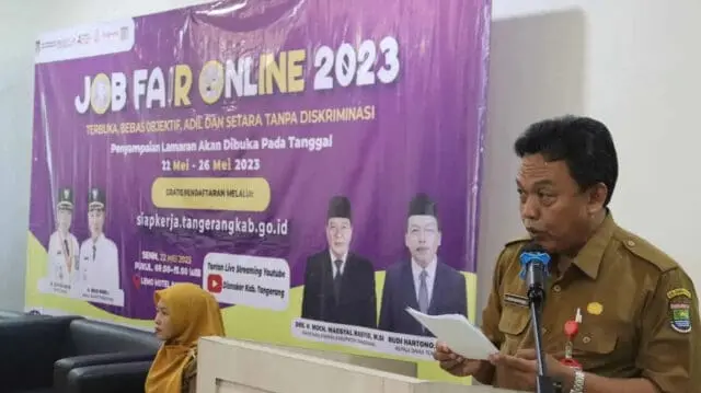 Disnaker Kabupaten Tangerang Buka Job Fair, 29 Perusahaan Siapkan 7.631 Lowongan Kerja Disnaker Kabupaten Tangerang Buka Job Fair, 29 Perusahaan Siapkan 7.631 Lowongan Kerja