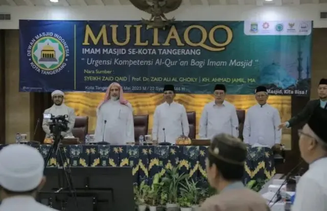 Multaqo Imam Masjid se-Kota Tangerang, Hadirkan Ulama Asal Finlandia Multaqo Imam Masjid se-Kota Tangerang, Hadirkan Ulama Asal Finlandia