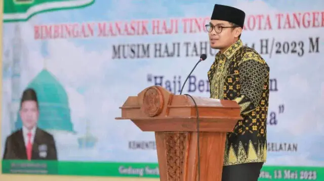 Buka Bimbingan Manasik Haji Kota Tangsel, Pilar: Ikuti dengan Baik dan Jangan Anggap Remeh