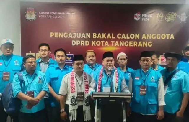 Berkualitas dan Bermutu Tinggi, 43 Bacaleg Partai Gelora Kota Tangerang Resmi Terdaftar