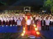 Sekda Membuka Pagelaran Seni Akbar Pondok Pesantren EI Huda Sukabakti