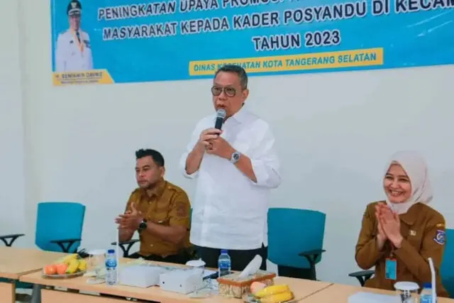Benyamin: Target Tahun Ini Angka Stunting Turun ke 7 Persen Benyamin: Target Tahun Ini Angka Stunting Turun ke 7 Persen