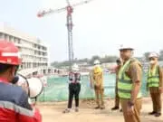Bupati Zaki Tinjau Proyek Pembangunan Jalan dan RSUD Tigaraksa, Foto. (Istimewa)