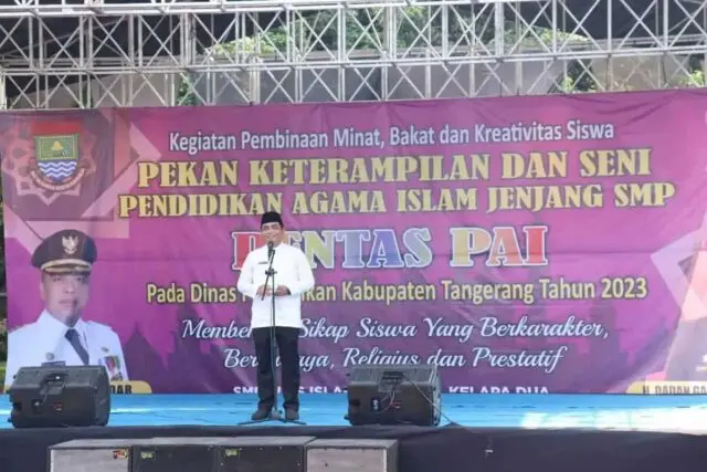 Disdik Gelar Pentas PAI dan Lomba Seni Tingkat SMP se-Kabupaten Tangerang
