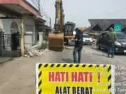 DBMSDA Lakukan Lanjutan Rehabilitasi Jalan Gardu Tanah Merah Menuju Jalan Raya Pakuhaji