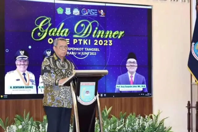 Jadi Tuan Rumah OASE PTKI 2023, Pemkot Tangsel Gelar Gala Dinner Sambut Para Peserta Jadi Tuan Rumah OASE PTKI 2023, Pemkot Tangsel Gelar Gala Dinner Sambut Para Peserta