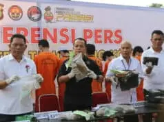 Sebulan, 10 Tersangka Narkoba Jaringan Sumatera, Jawa dan Bali Ditangkap Polisi