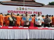 Beraksi di 400 TKP, 28 Pelaku Curanmor Dibekuk Polres Metro Tangerang Kota