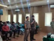 di Ruang Rapat Praja Wibawa II, Kantor Satpol PP Kabupaten tangerang, Foto. (Istimewa).