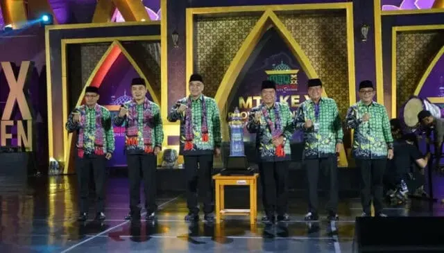 MTQ XX Tingkat Provinsi Banten 2023 Berlangsung Meriah, Resmi di Buka MTQ) XX secara resmi dibuka oleh PJ Gubernur Provinsi Banten, Al Muctabar dan bupati tangerang zaki Iskandar, Foto. Istimewa).