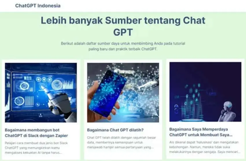 Apa itu ChatGPT dan Bagaimana Cara Menggunakannya dengan Benar Apa itu ChatGPT dan Bagaimana Cara Menggunakannya dengan Benar