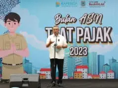 Benyamin: ASN Tangsel Harus Jadi Contoh Taat Pajak dan Motivator Pajak