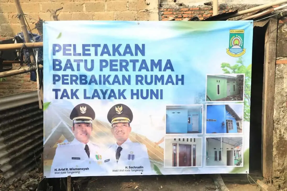 Bedah Rumah Pemkot Tangerang