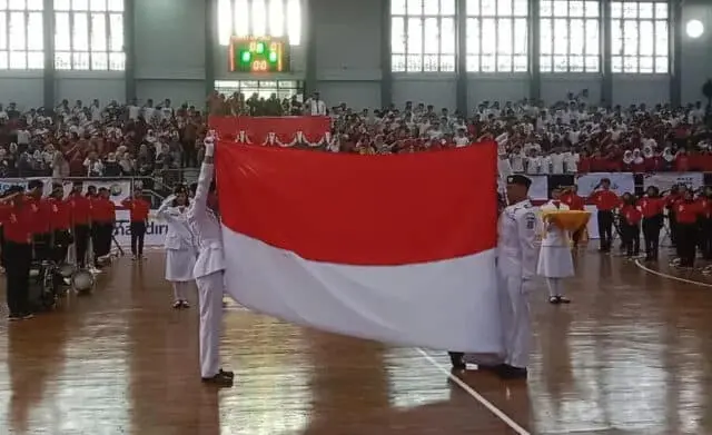 Perbasi Cup 2023 Kota Tangerang Dimulai, Upacara Bendera di Lapangan Basket Tumbuhkan Semangat Nasionalisme Perbasi Cup 2023 Kota Tangerang Dimulai, Upacara Bendera di Lapangan Basket Tumbuhkan Semangat Nasionalisme