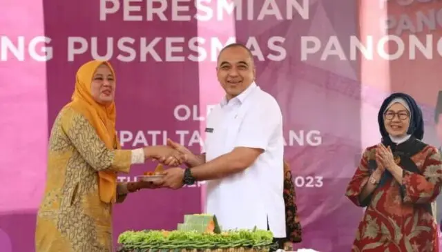 Bupati Zaki Resmikan Gedung UPTD Puskesmas Panongan dan Tigaraksa Ahmed Zaki Iskandar meresmikan Gedung UPTD Puskesmas Kecamatan Panongan, Foto. (Istimewa)