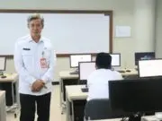 DPMPD) melaksanakan tes kompetensi dasar bakal calon kepala desa antar waktu tahun 2023,Foto.(Istimewa)