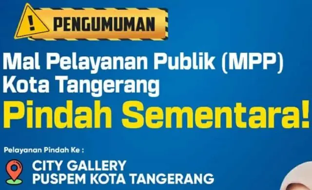 Mall Pelayanan Publik Kota Tangerang Berpindah ke City Gallery Puspem Mall Pelayanan Publik Kota Tangerang Berpindah ke City Gallery Puspem