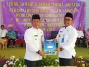 Lepas Sambut Camat Kosambi Lama dengan Camat Pakuhaji Baru, Foto. (Istimewa)