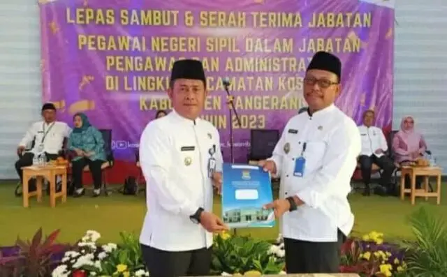 Lepas Sambut Camat Kosambi Lama dengan Camat Pakuhaji Baru, Berjalan Penuh Haru Lepas Sambut Camat Kosambi Lama dengan Camat Pakuhaji Baru, Foto. (Istimewa)