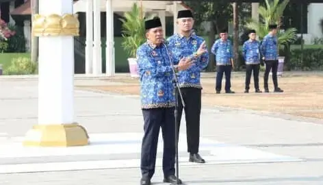 Di Hari Kesaktian Pancasila dan Batik Nasional, Pj Bupati: Mari Bersinergi dan Bersatu Penjabat (Pj) Bupati Tangerang Dr Andi Ony P, M.Si mengajak semua pegawai di lingkup Pemerintah Kabupaten (Pemkab), Foto. (Istimewa)