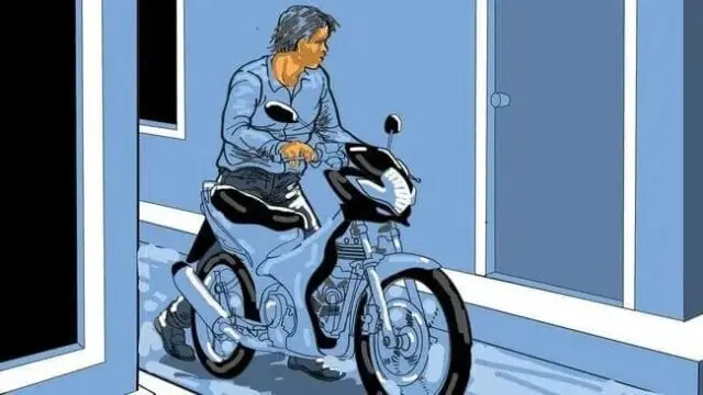Apes! Hitungan Menit Motor Warga Mekar Jaya Sepatan Hilang Dicuri di Depan Rumah Foto, ilustrasi maling motor - Motor Warga Desa Mekar jaya, raib digondol maling,