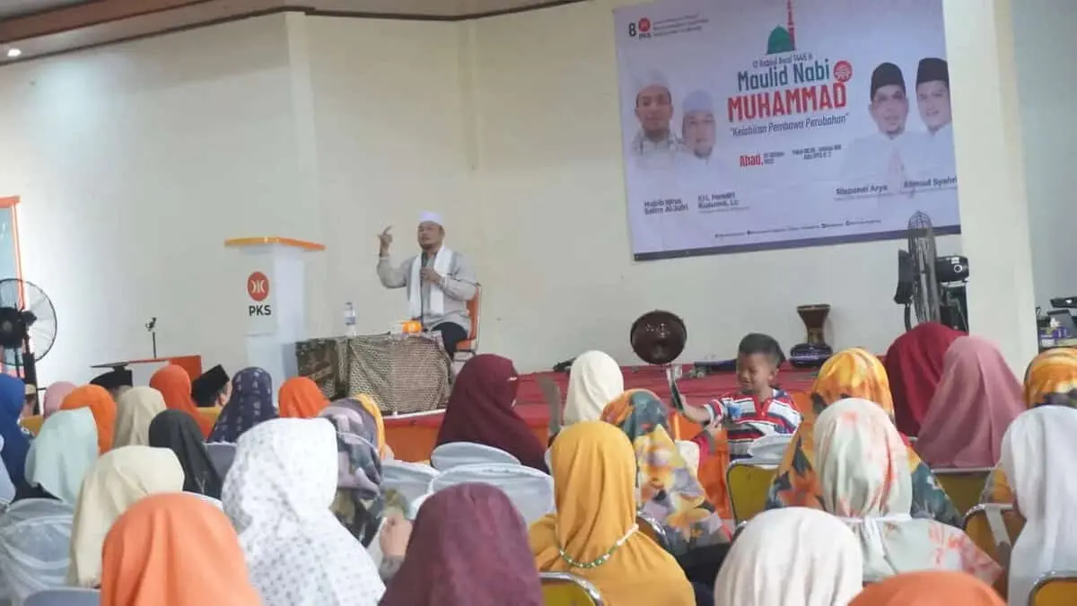 PKS Gelar Perayaan Maulid Nabi Muhammad SAW PKS Gelar Perayaan Maulid Nabi Muhammad SAW