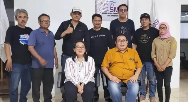 Ketua Umum SMSI Firdaus, langsung lakukan kunjungan silaturahmi menemui anggotanya di Kota Tangerang, Foto. (Istimewa)