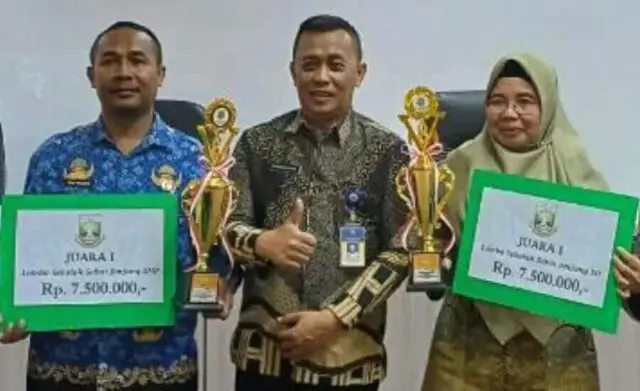 Inspiratif, SDN Gondrong 3 Kota Tangerang Juara 1 Lomba Sekolah Sehat se- Banten Inspiratif, SDN Gondrong 3 Kota Tangerang Juara 1 Lomba Sekolah Sehat se- Banten
