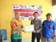 Mahasiswa semester VII Universitas Setia Budhi mengadakan workshop keterampilan dasar jurnalistik, Foto. (Istimewa)