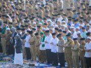 Masyarakat Kota Tangerang Salat Istisqa' Memohon Hujan dan Do'a Palestina
