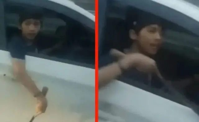 Tertangkap, Pelaku Acungkan Sajam di Ruas Tol Tangerang Terancam 10 Tahun Penjara Tertangkap, Pelaku Acungkan Sajam di Ruas Tol Tangerang Terancam 10 Tahun Penjara