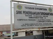 SMK Penerbangan Dirgantara yang berada di Jalan Raya Seneca Komplek PPI Curug, Legok, Kabupaten Tangerang, Foto.(Istimewa)