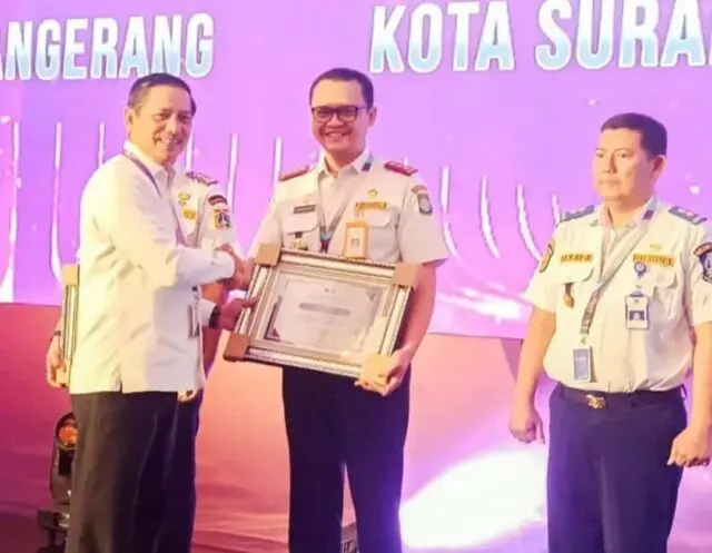 Dishub Kota Tangerang Raih Penghargaan Dari Tingkat Nasional Terbaik Dishub Kota Tangerang Raih Penghargaan Dari Tingkat Nasional Terbaik, Foto. (Istimewa)