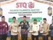 Camat Sepatan Buka STQ Ke-8 Tingkat Kecamatan Kecamatan sepatan H. Abudin S.IP membuka Seleksi Tilawatil Qur'an (STQ) ke-8 tingkat kecamatan, Foto. (Istimewa)