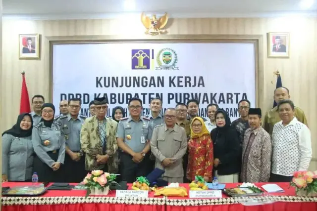 Kemenkumham Banten Terima Kunker Anggota DPRD Kabupaten Purwakarta, Bahas Draft Raperda Kekayaan Intelektual Komunal Kementerian Hukum dan HAM Banten terima Kunjungan Kerja (Kunker) anggota DPRD Kabupaten Purwakarta, Foto.(Istimewa)