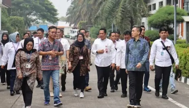Kunjungi PT Ching Luh Indonesia, Pj Bupati Tangerang Pastikan Investasi Berjalan Pejabat Bupati Tangerang Andi Ony mengunjungi PT Ching Luh Indonesia di Kecamatan Cikupa,Foto, (Istimewa)