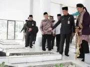 Pj Bupati Tangerang Andi Ony memimpin upacara bendera peringatan Hari Pahlawan 2023,Foto.(Istimewa)