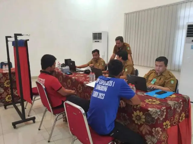 Lapas Kelas I Tangerang Melakukan Perekaman Elektronik e-KTP Warga binaan pemasyarakatan Lapas Kelas I Tangerang melakukan Perekaman Elektronik e-KTP, Foto. (Istimewa)