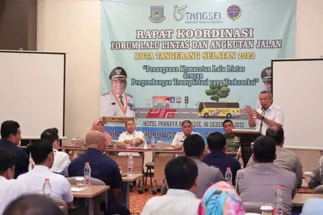 Lewat Forum LLAJ Tangsel, Benyamin Minta Antisipasi Mobilitas Masyarakat di Nataru Lewat Forum LLAJ Tangsel, Benyamin Minta Antisipasi Mobilitas Masyarakat di Nataru