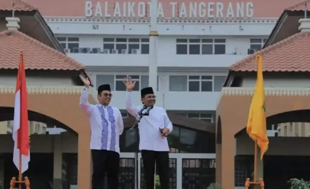 Selesai, Wali Kota dan Wakil Wali Kota Tangerang Pamitan di Apel Terakhir Selesai, Wali Kota dan Wakil Wali Kota Tangerang Pamitan di Apel Terakhir