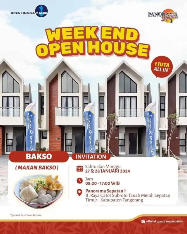 Developer PT.Arya Lingga Manik Gelar Open House Bersama Calon Customer Panorama Sepatan 1 Developer PT.Arya Lingga Manik Gelar Open House Bersama Calon Customer Panorama Sepatan 1
