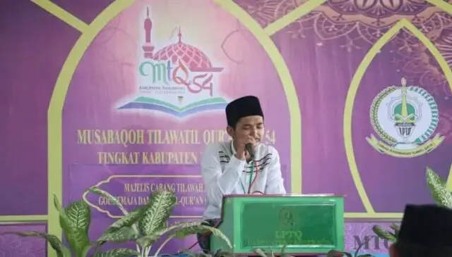 MTQ ke-54 Tingkat Kabupaten Tangerang Kini Masuk Babak Final, Persaingan Gelar Juara Makin Ketat Peserta MTQ ke-54 tingkat Kabupaten Tangerang, Foto. (Istimewa)