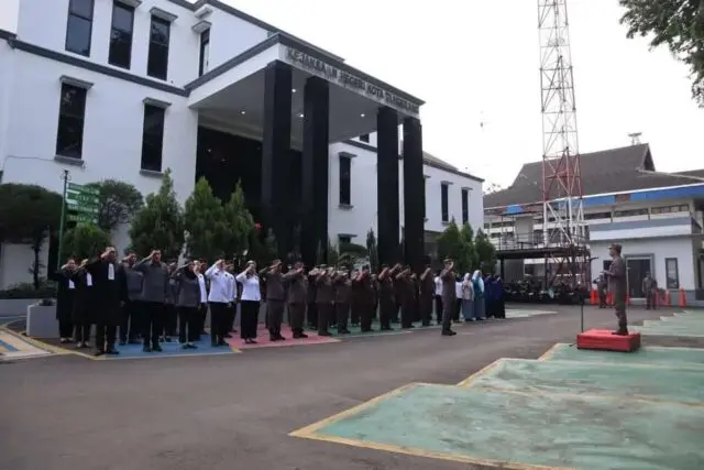 Menghadapi Pemilu Kejaksaan Negeri Kota Tangerang Menggelar Apel Siaga Adhyaksa Kejaksaan Negeri Kota Tangerang Menggelar Apel Siaga Adhyaksa, Foto. (Istimewa)