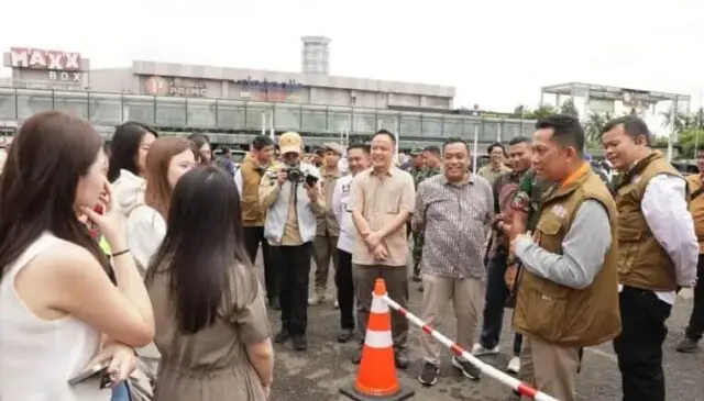 Pj Bupati Tangerang Andi Ony dan Unsur Forkopimda Pantau Pelaksanaan Pemilu 2024 Andi Ony Pj bupati tangerang dan Unsur Forkopimda Pantau Pelaksanaan Pemilu 2024, Foto. (Istimewa)
