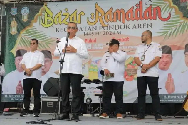 Bazar Ramadan Digelar, Benyamin Berpesan untuk Beli Sesuai Kebutuhan Bazar Ramadan Digelar, Benyamin Berpesan untuk Beli Sesuai Kebutuhan
