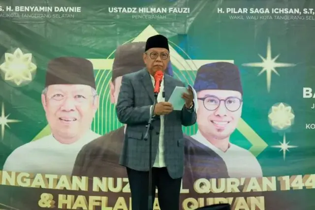 Malam Nuzulul Qur'an, Benyamin: Al-Qur'an Harus Jadi Pembimbing Kehidupan Malam Nuzulul Qur'an, Benyamin: Al-Qur'an Harus Jadi Pembimbing Kehidupan