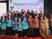 Tim Provinsi Banten Verifikasi Lapangan Kampung KB Bungaok Caringin Legok Tim Penilaian Kampung Keluarga Berkualitas (KB) tingkat Provinsi Banten, Foto. (Istimewa)
