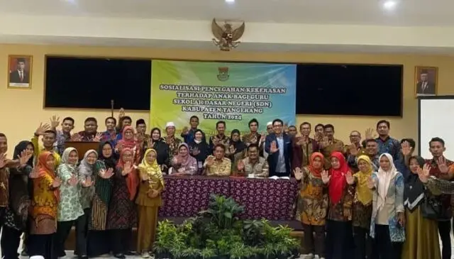 DPPPA Kabupaten Tangerang Sosialisasi Pencegahan Kekerasan Terhadap Anak di Sekolah Dinas Pemberdayaan Perempuan dan Perlindungan Anak (DPPPA) Kabupaten Tangerang, Foto. (Istimewa)
